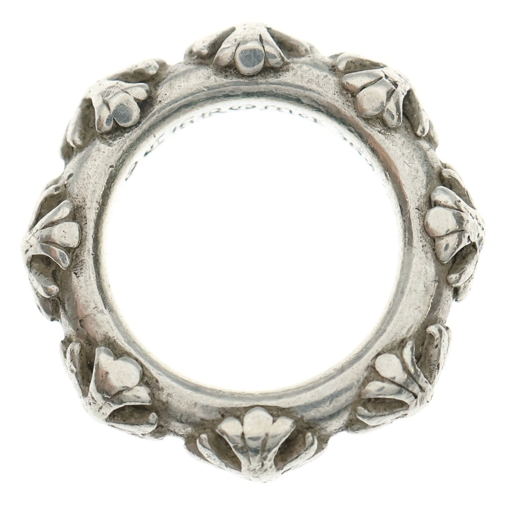 CHROME HEARTS(クロムハーツ) CROSS BAND クロスバンド リング シルバー BCA342