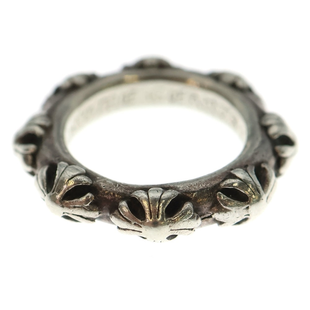 CHROME HEARTS(クロムハーツ) CROSS BAND クロスバンド リング シルバー BCA342