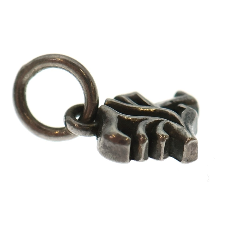 CHROME HEARTS(クロムハーツ) STACK ALPHABET アルファベットスタックチャーム Rイニシャル シルバーネックレストップ