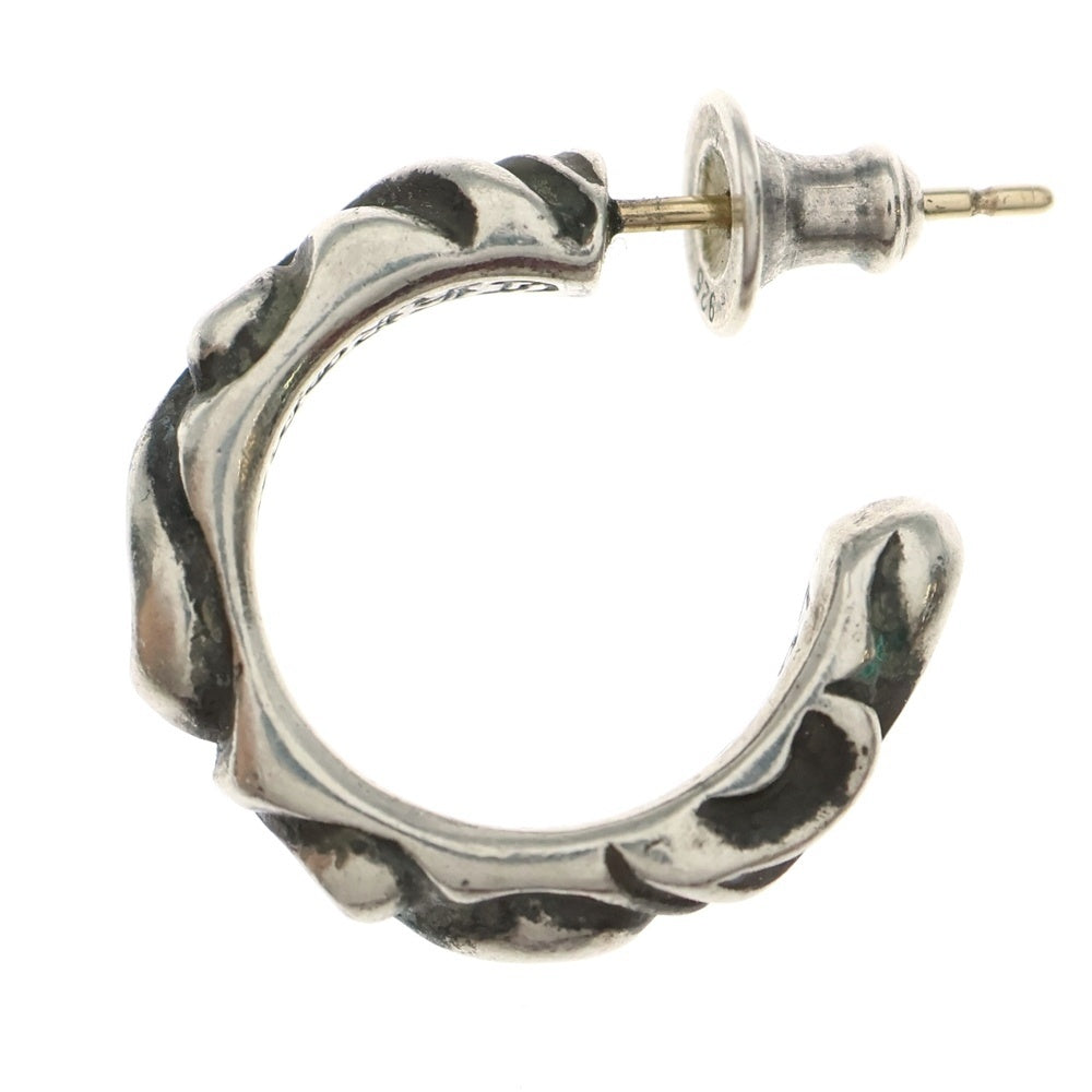 CHROME HEARTS(クロムハーツ) HOOP SCROOL 1 スクロールフープ シルバーピアス