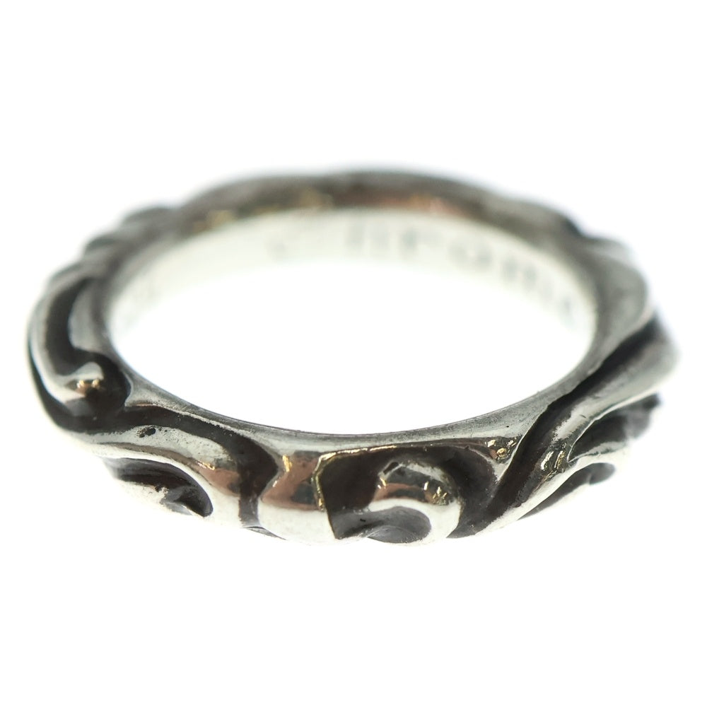 CHROME HEARTS(クロムハーツ) SCRL BAND スクロールバンド リング シルバー BCA351