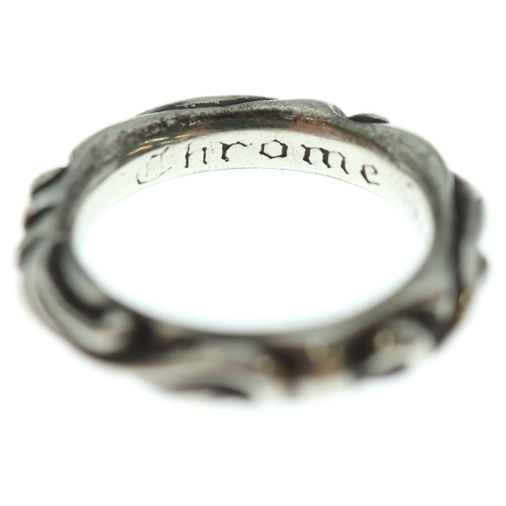 CHROME HEARTS(クロムハーツ) SCRL BAND スクロールバンド リング シルバー BCA351