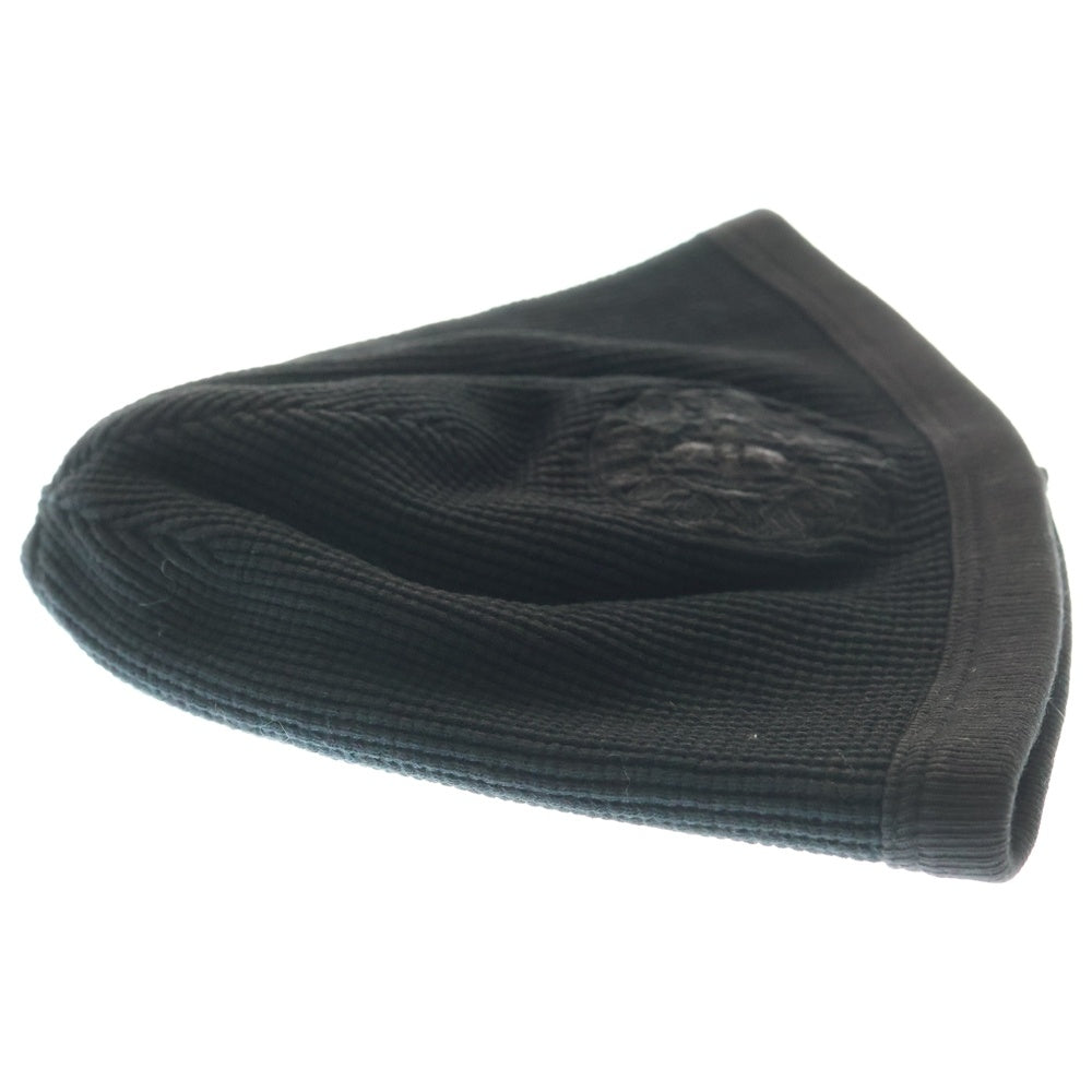 CHROME HEARTS(クロムハーツ) CHプラス刺繍 ビーニー ニットキャップ メンズ ブラック