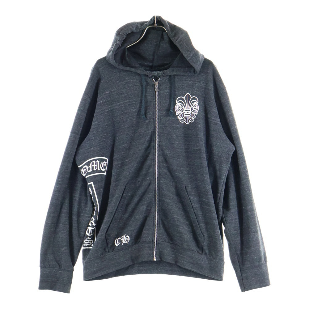 CHROME HEARTS(クロムハーツ) SWTSHRT HD ZIP CHフレアプリントパーカー