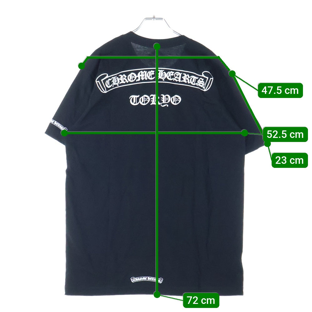 CHROME HEARTS(クロムハーツ) CH T-SHRT LTD 東京限定バックラベルプリントTシャツ