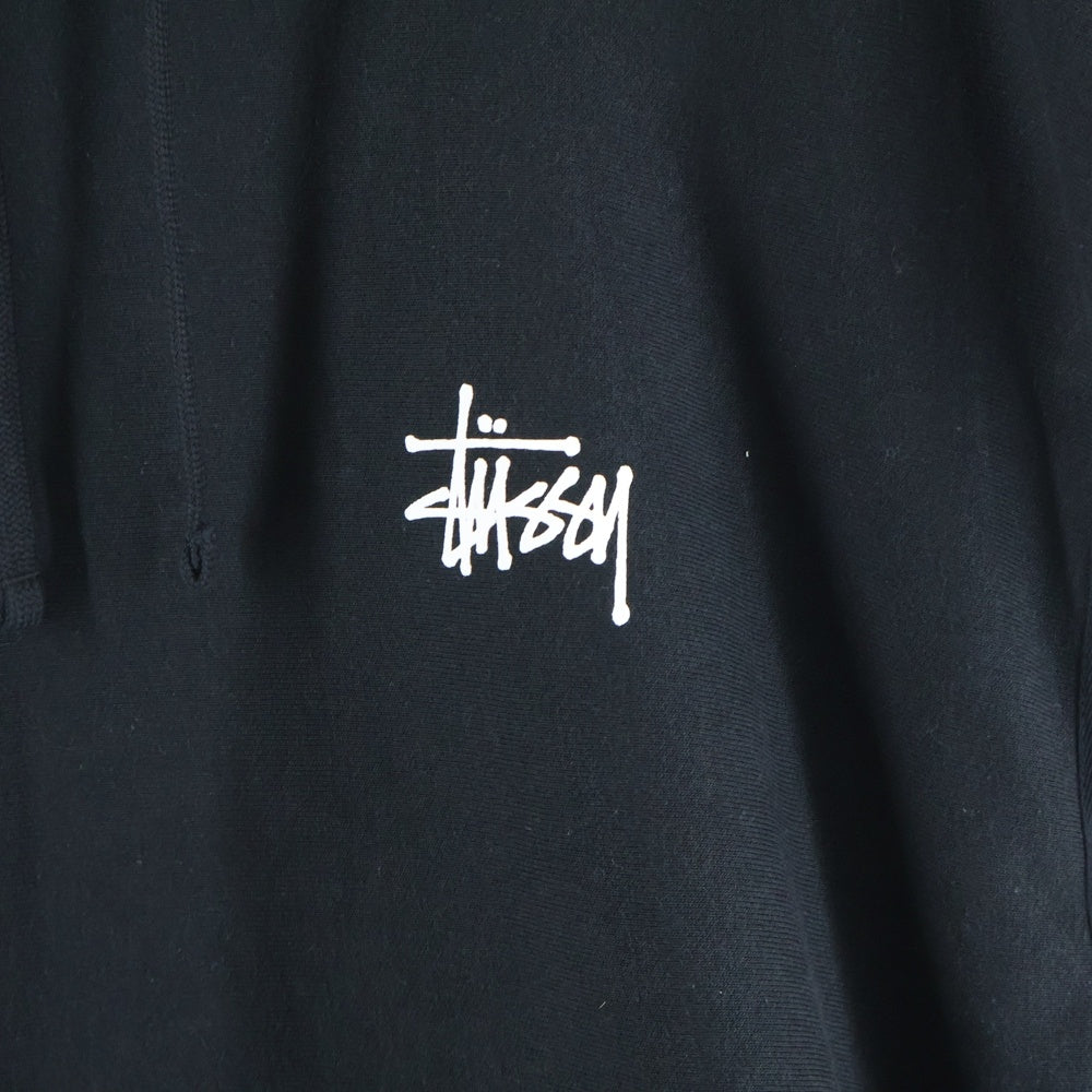 COMME des GARCONS JUNYA WATANABE MAN(コムデギャルソンジュンヤワタナベマン) ×ステューシー STUSSY WM-T909 AD2023ロゴプリントノースリーブパーカー