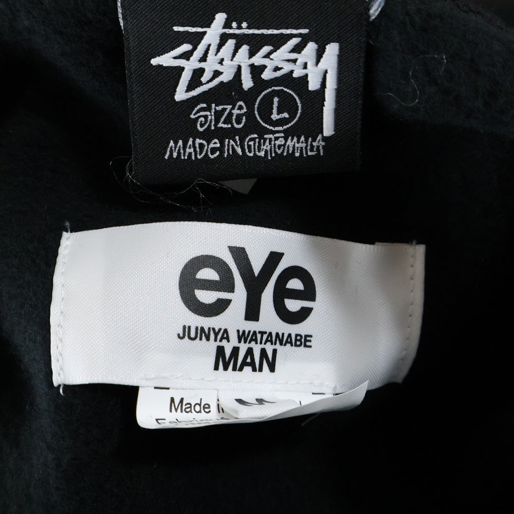COMME des GARCONS JUNYA WATANABE MAN(コムデギャルソンジュンヤワタナベマン) ×ステューシー STUSSY WM-T909 AD2023ロゴプリントノースリーブパーカー