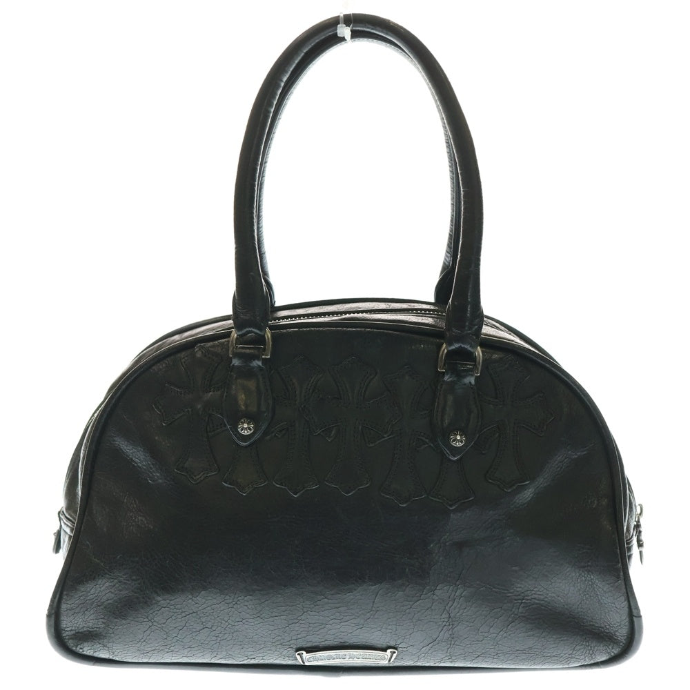CHROME HEARTS(クロムハーツ) GYM SM ジムバッグ スモールCHクロス付きレザーハンドバッグ