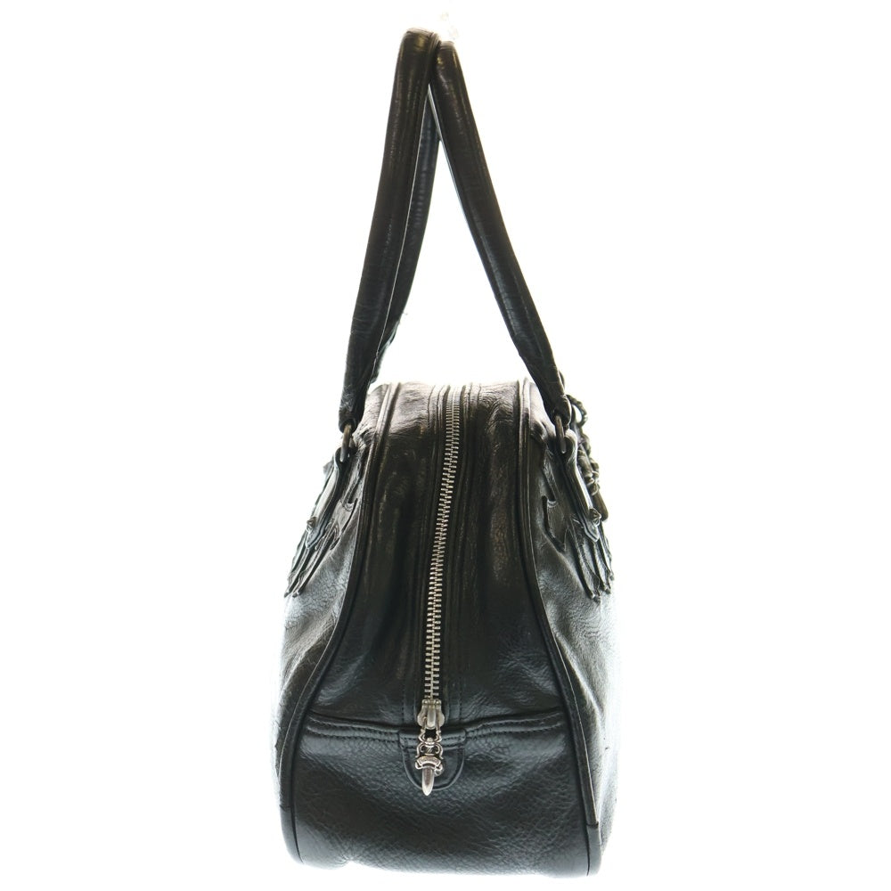 CHROME HEARTS(クロムハーツ) GYM SM ジムバッグ スモールCHクロス付きレザーハンドバッグ