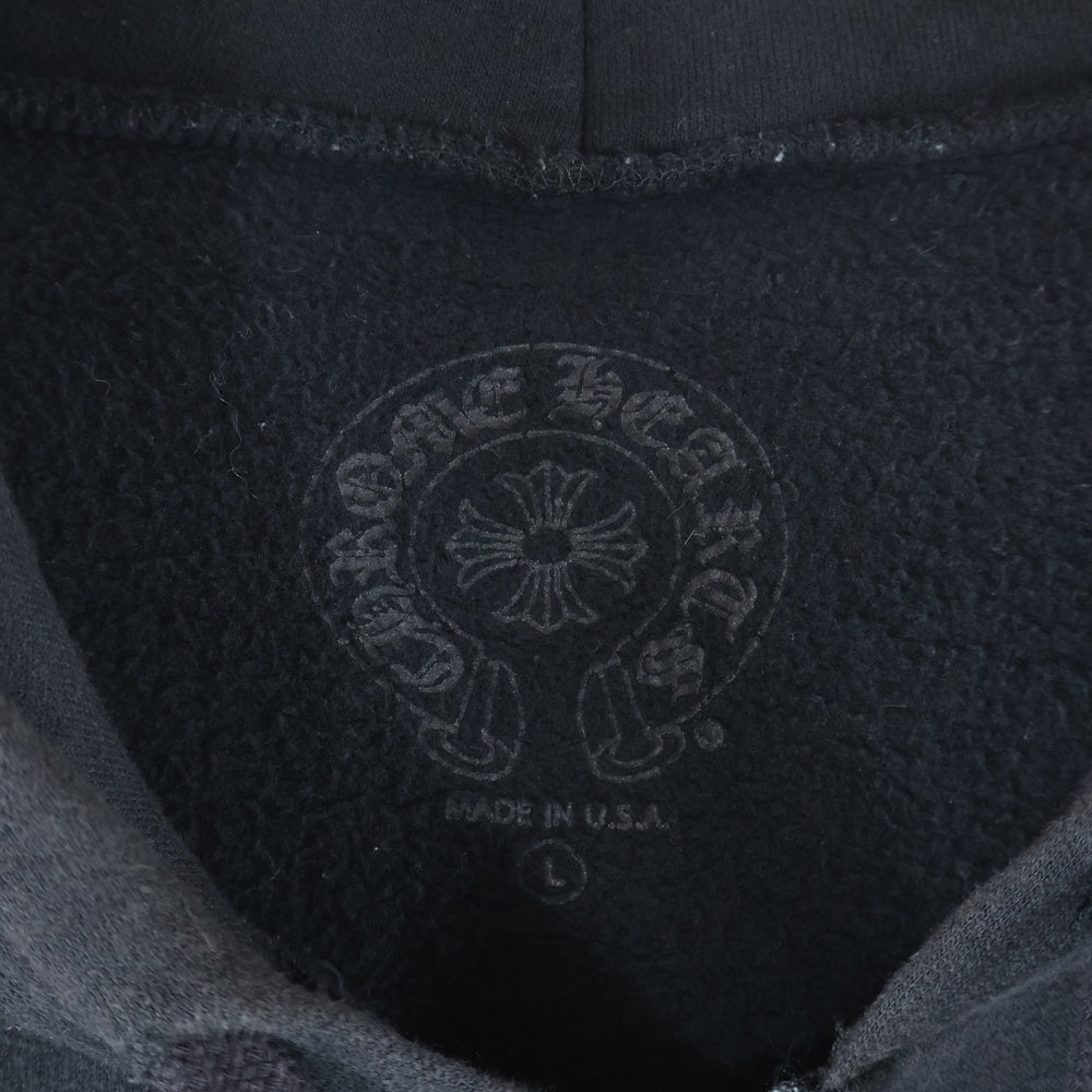 CHROME HEARTS(クロムハーツ) SWTSHRT HD ZIP マルチホースシューアームプリントジップアップパーカー