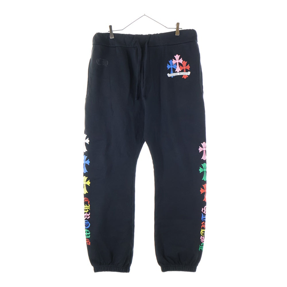 CHROME HEARTS(クロムハーツ) MLTCOL CEM CRS SWEAT PANTS マルチセメタリークロスプリントスウェットロングパンツ