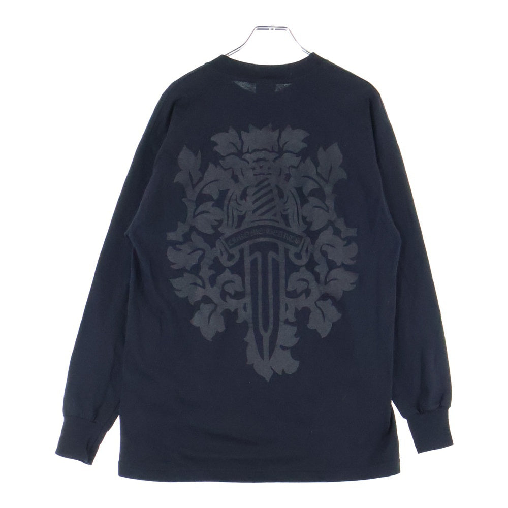 CHROME HEARTS(クロムハーツ) OLD DAGGER L/S TEE オールド ダガー カットソー ロングスリーブ Tシャツ ブラック