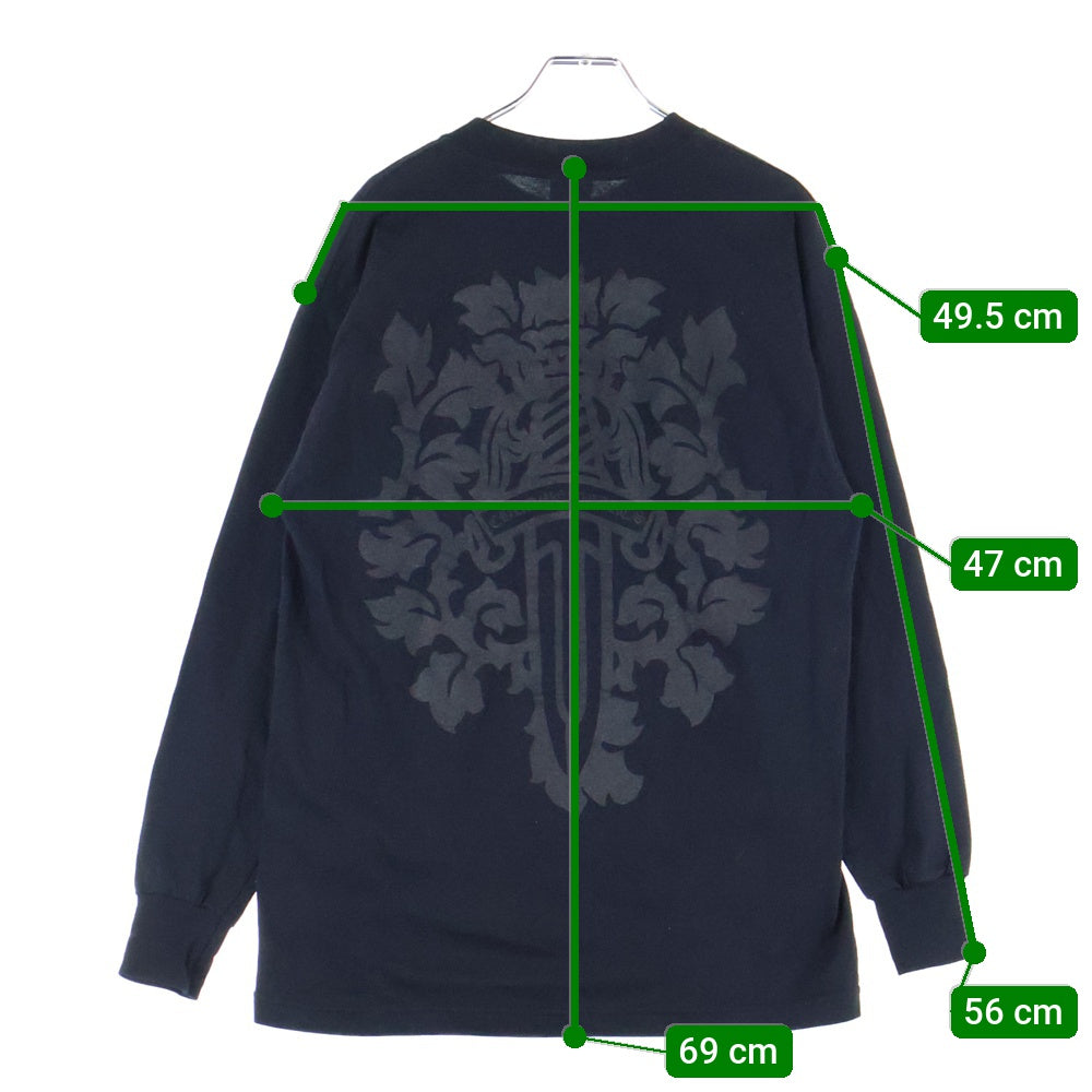 CHROME HEARTS(クロムハーツ) OLD DAGGER L/S TEE オールド ダガー カットソー ロングスリーブ Tシャツ ブラック