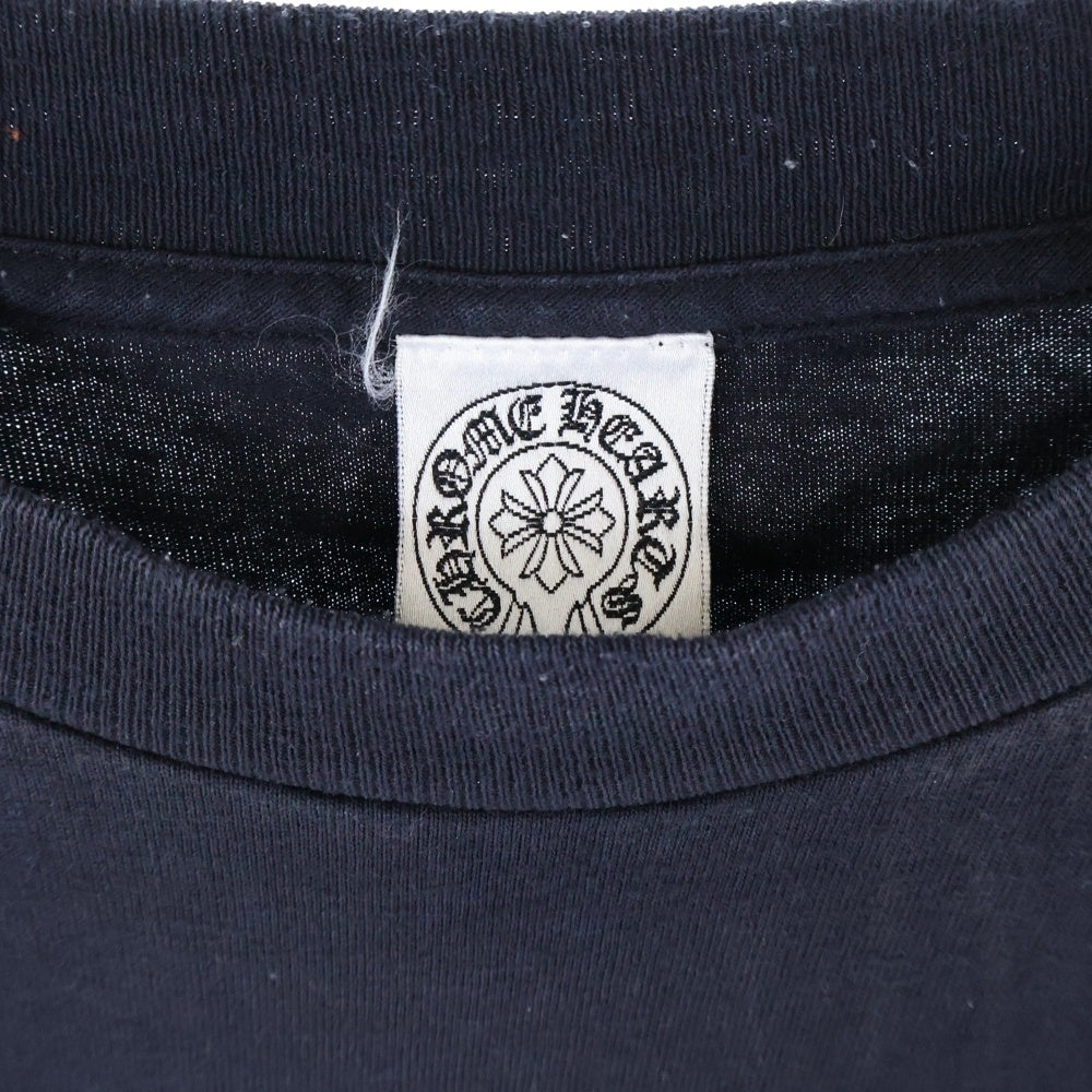 CHROME HEARTS(クロムハーツ) OLD NEW YORK Horseshoe L/S Tee オールド ニューヨーク限定 ホースシュープリント 長袖Tシャツ ロングスリーブカットソー ブラック