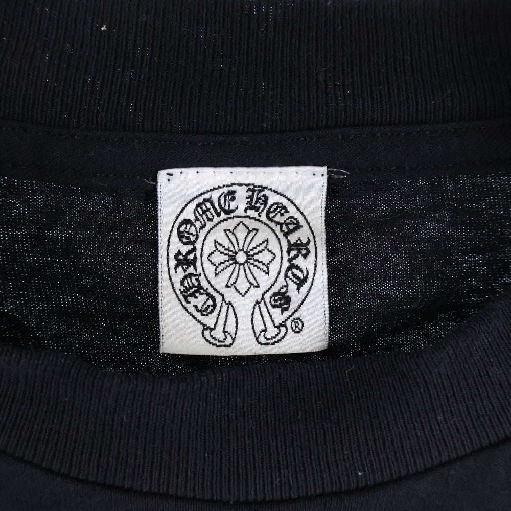 CHROME HEARTS(クロムハーツ) OLD ×max field Dagger L/S TEE オールドモデル マックスフィールド ダガープリント 長袖Tシャツ ブラック