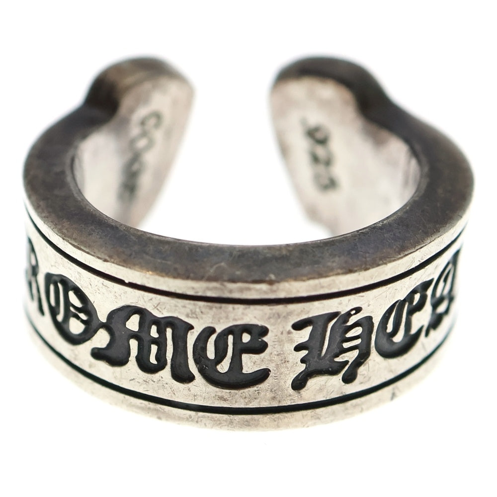 CHROME HEARTS(クロムハーツ) LG SCROLL LABEL ラージスクロールラベル リング シルバーBCA383