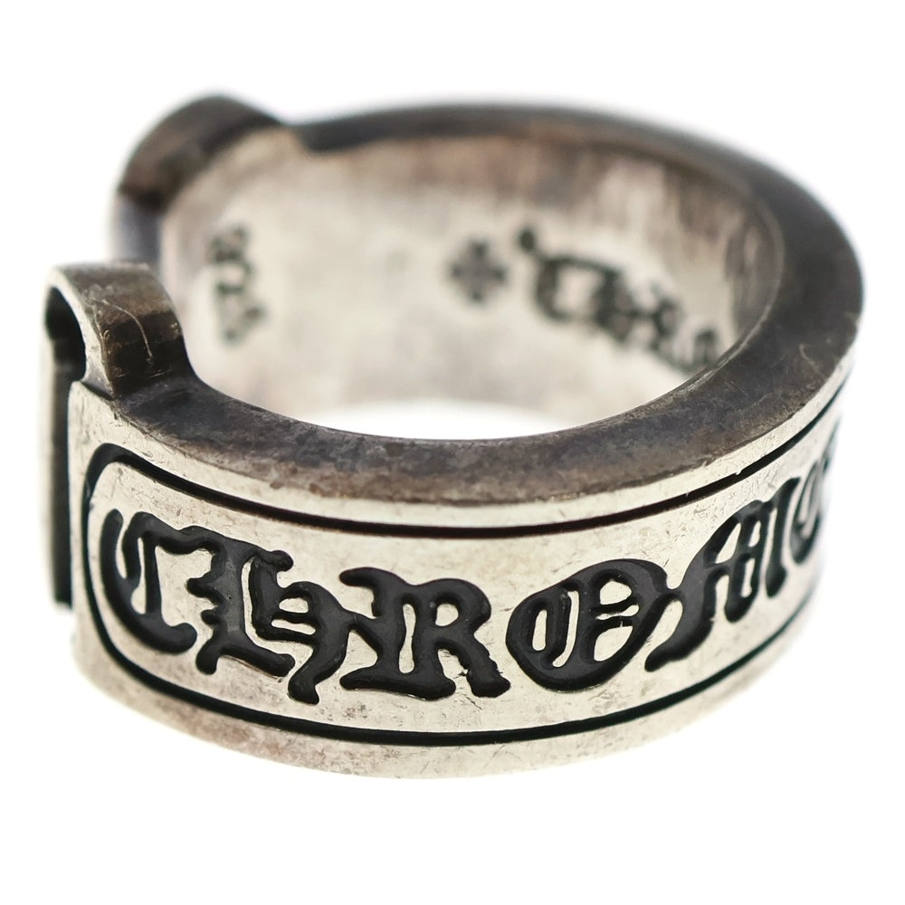 CHROME HEARTS(クロムハーツ) LG SCROLL LABEL ラージスクロールラベル リング シルバーBCA383