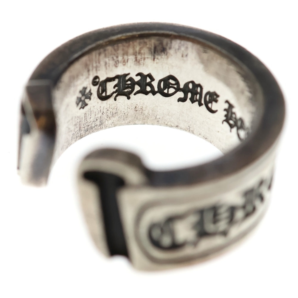 CHROME HEARTS(クロムハーツ) LG SCROLL LABEL ラージスクロールラベル リング シルバーBCA383
