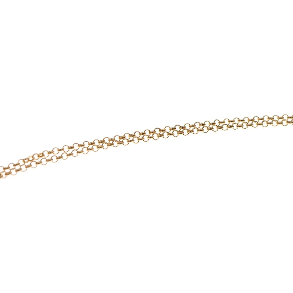 CHROME HEARTS(クロムハーツ) 22K NECKCHAIN R18 ロールチェーン18inch ゴールドネックレス