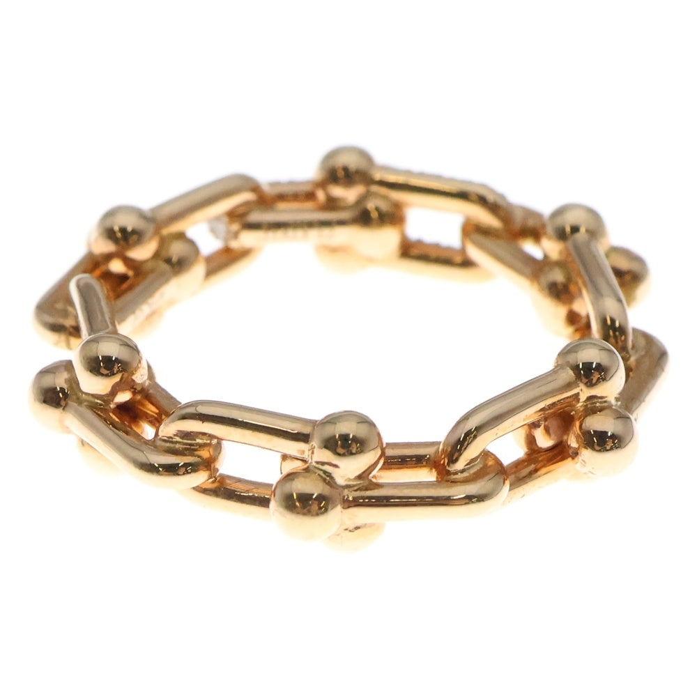 TIFFANY & Co.(ティファニー) HardWear ハードウェア K18PGダイヤスモールリンクリング レディース