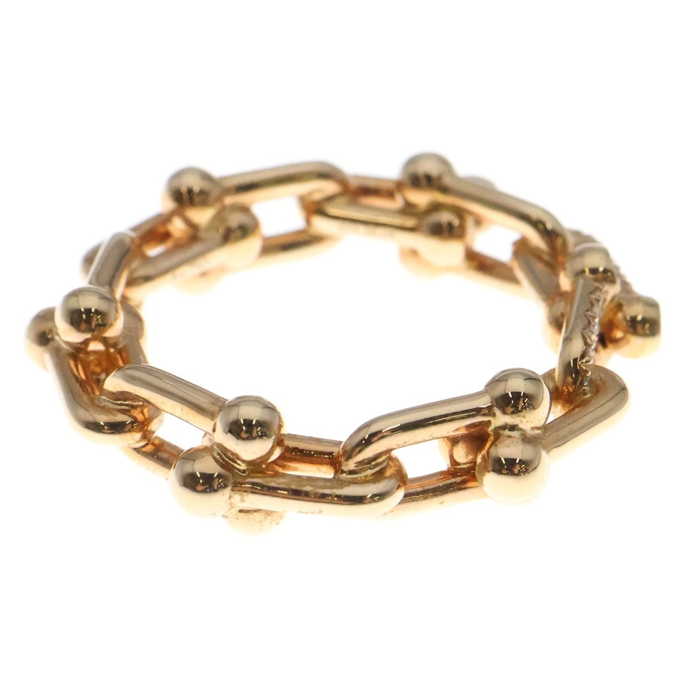 TIFFANY & Co.(ティファニー) HardWear ハードウェア K18PGダイヤスモールリンクリング レディース