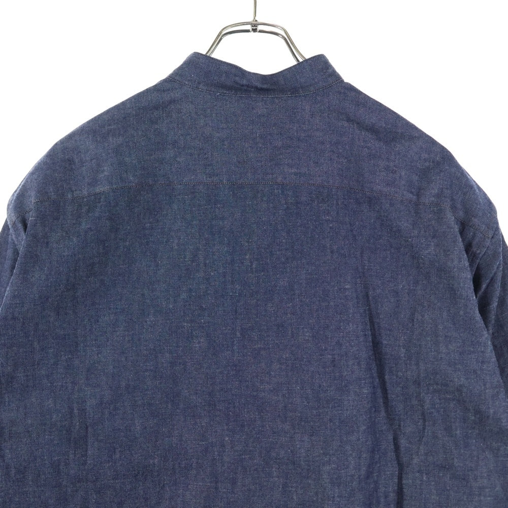 HERMES(エルメス) マディソンカラー シャツブルゾン H456120HE6042 ブルー