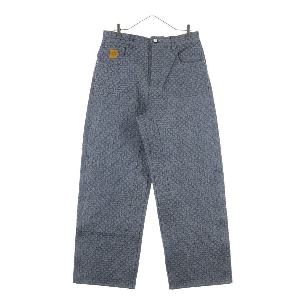 LOUIS VUITTON(ルイヴィトン) 25AW モノグラム総柄キルティングワークウェアパンツ 1AIMG7 グレー