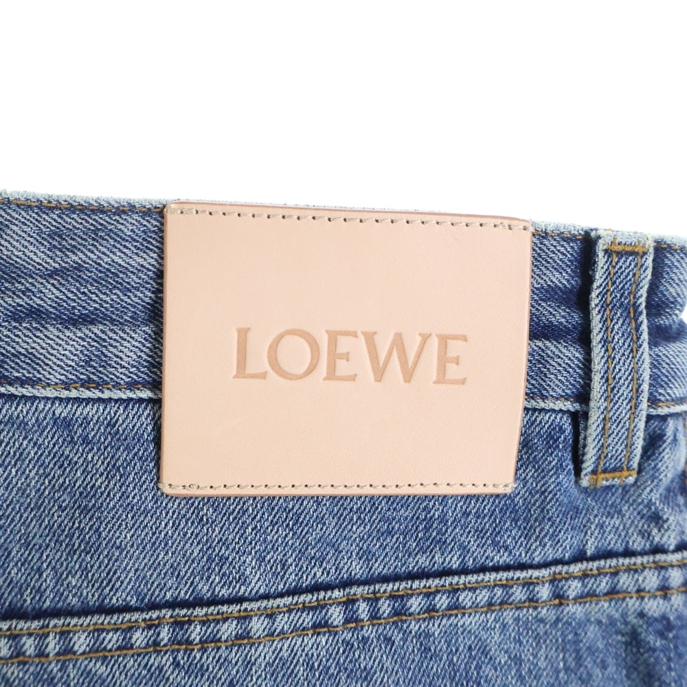 LOEWE(ロエベ) ANAGRAM BAGGY JEANS アナグラム バギー ジーンズ H526Y11W79 インディゴ