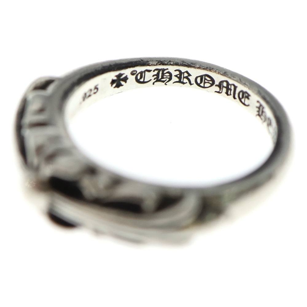 CHROME HEARTS(クロムハーツ) BABY CLASSIC ベイビークラシックフローラルクロスリング シルバー BCA338 レディース