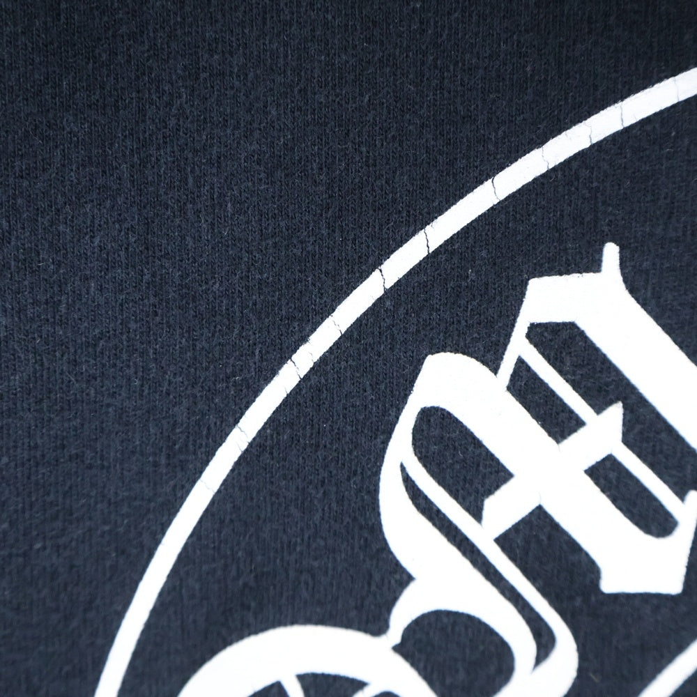 CHROME HEARTS(クロムハーツ) HORSESHOE PULLOVER HOODIE ホースシュープリント アームフローラル プルオーバースウェットパーカー フーディ ブラック