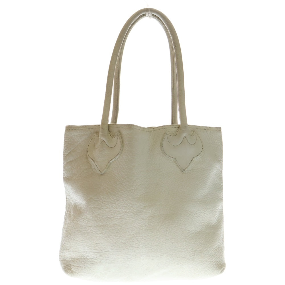 CHROME HEARTS(クロムハーツ) FS TOTE FSトート クロスパッチ付きレザートートバッグ