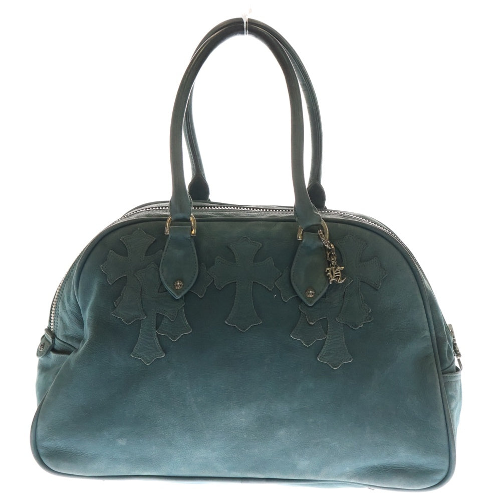 CHROME HEARTS(クロムハーツ) GYM MD ジムバッグ 現行型CHチャーム付きミディアムレザーハンドバッグ