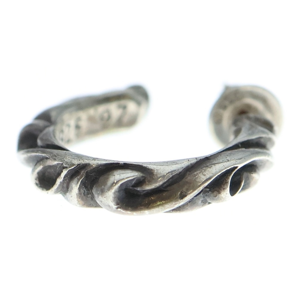 CHROME HEARTS(クロムハーツ) HOOP SCROOL スクロール フープピアス シルバー BCA102