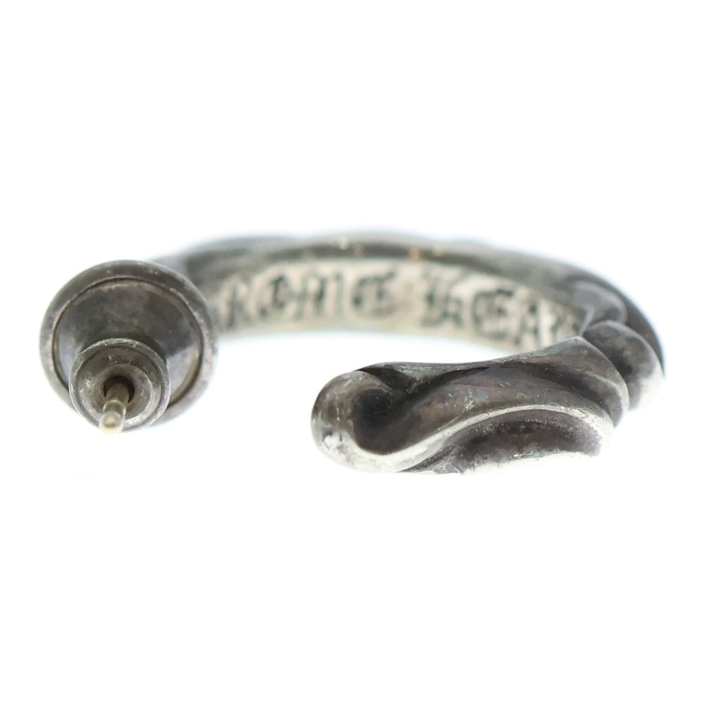 CHROME HEARTS(クロムハーツ) HOOP SCROOL スクロール フープピアス シルバー BCA102