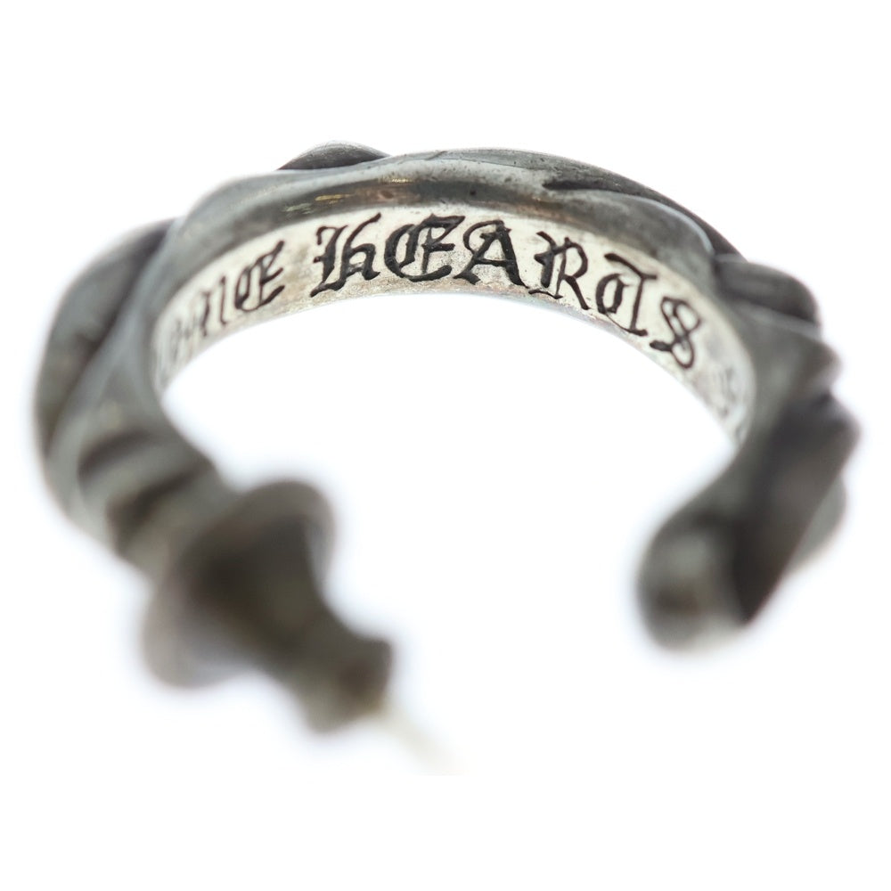 CHROME HEARTS(クロムハーツ) HOOP SCROOL スクロール フープピアス シルバー BCA102