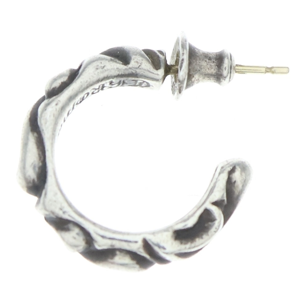 CHROME HEARTS(クロムハーツ) HOOP SCROOL スクロール フープピアス シルバー BCA102