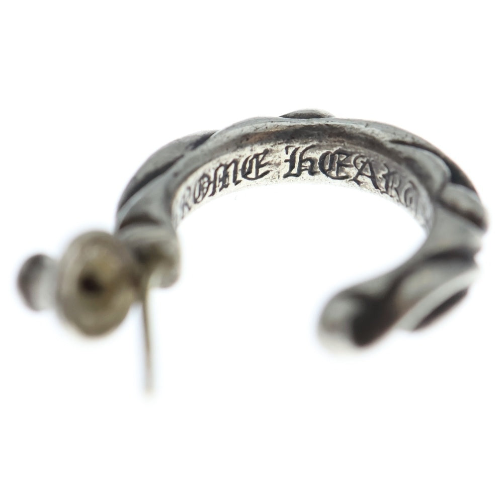 CHROME HEARTS(クロムハーツ) HOOP SCROOL スクロール フープピアス シルバー BCA102
