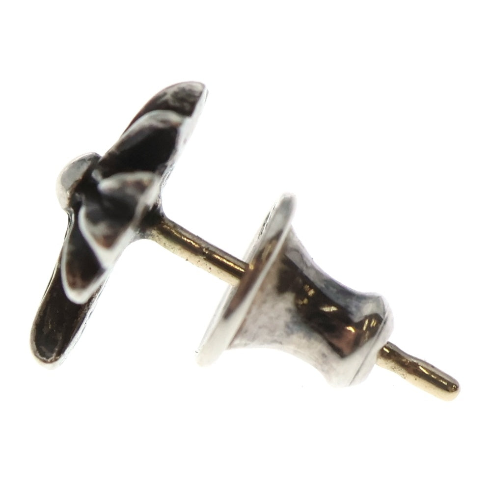 CHROME HEARTS(クロムハーツ) No2 CH CRS CHクロススタッド シルバーピアス