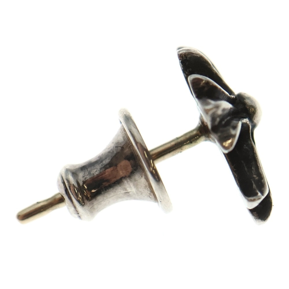 CHROME HEARTS(クロムハーツ) No2 CH CRS CHクロススタッド シルバーピアス