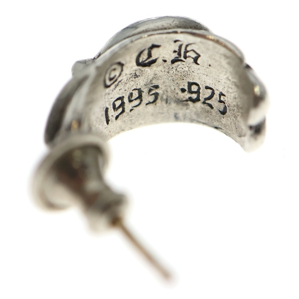 CHROME HEARTS(クロムハーツ) CARVED TEARDROP カーブドティアドロップ シルバーピアス