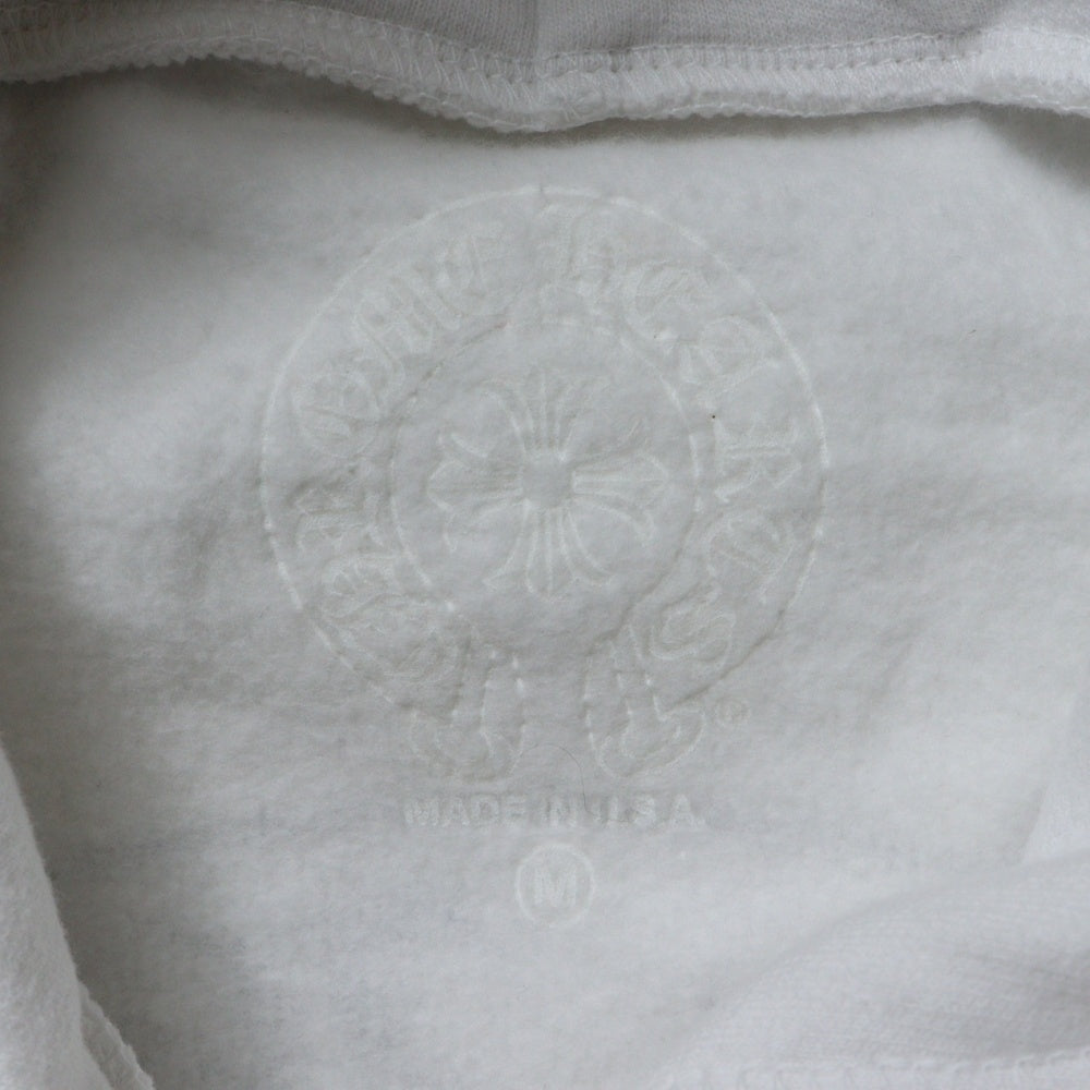 CHROME HEARTS(クロムハーツ) SWTSHRT PLVR 袖フローラルバックホースシュープリントパーカー