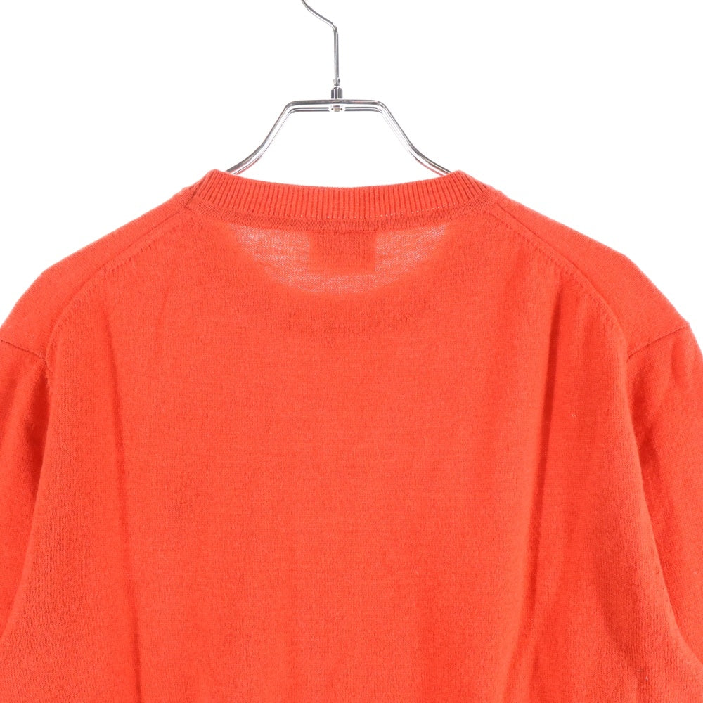 Paul Smith(ポールスミス) フロントワンポイント刺繍 長袖ニット レッド PY-1C-89596