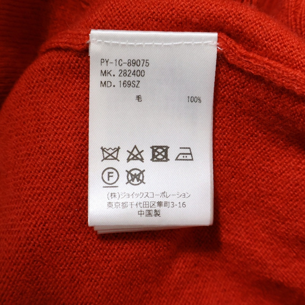 Paul Smith(ポールスミス) フロントワンポイント刺繍 長袖ニット レッド PY-1C-89596