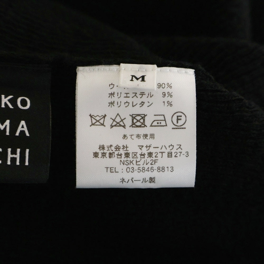 NO BRAND(ノーブランド) (ERIKO YAMAGUCHI エリコヤマグチ) Wool Turtle Neck Sweater ウール混 タートルネック ニット