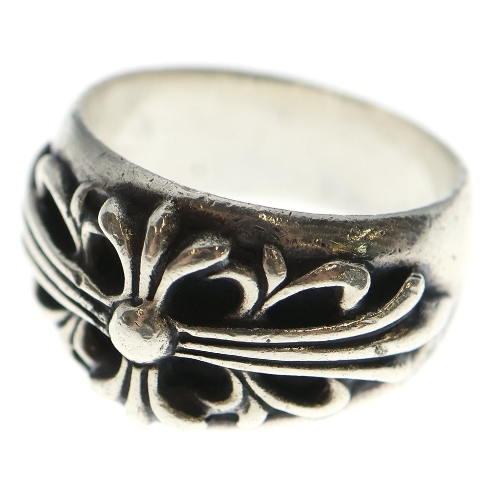 クロムハーツ FLRL CRS/フローラルクロス シルバーリング メンズ 19号 CHROME HEARTS(クロムハーツ) FLRL CRS フローラルクロス シルバーリング