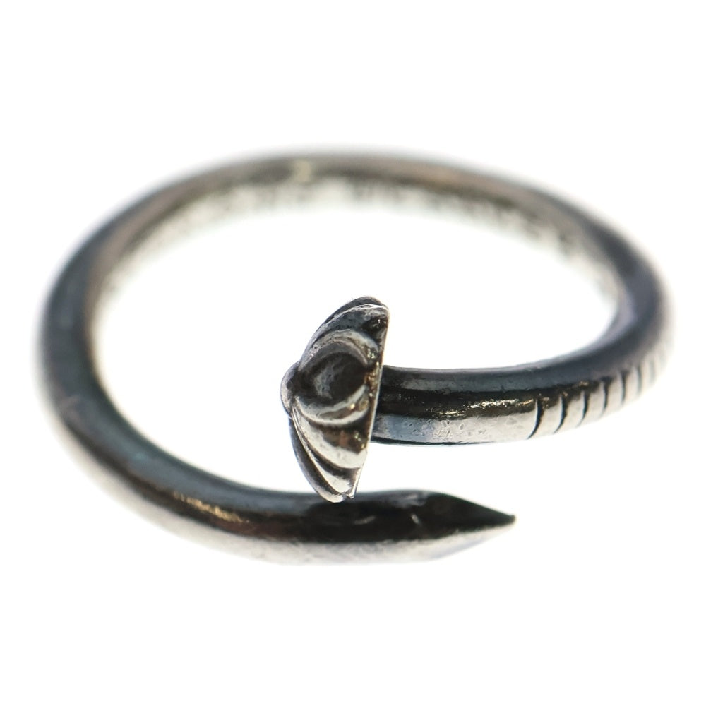 CHROME HEARTS(クロムハーツ) NAIL CRSBALL ネイル クロスボール リング シルバー BCA349
