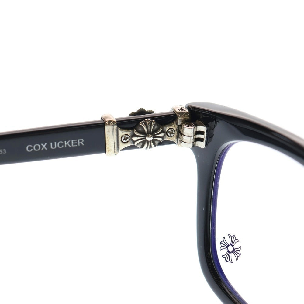 CHROME HEARTS(クロムハーツ) 52□19-153 COX UCKER CHクロステンプルウェリントン眼鏡