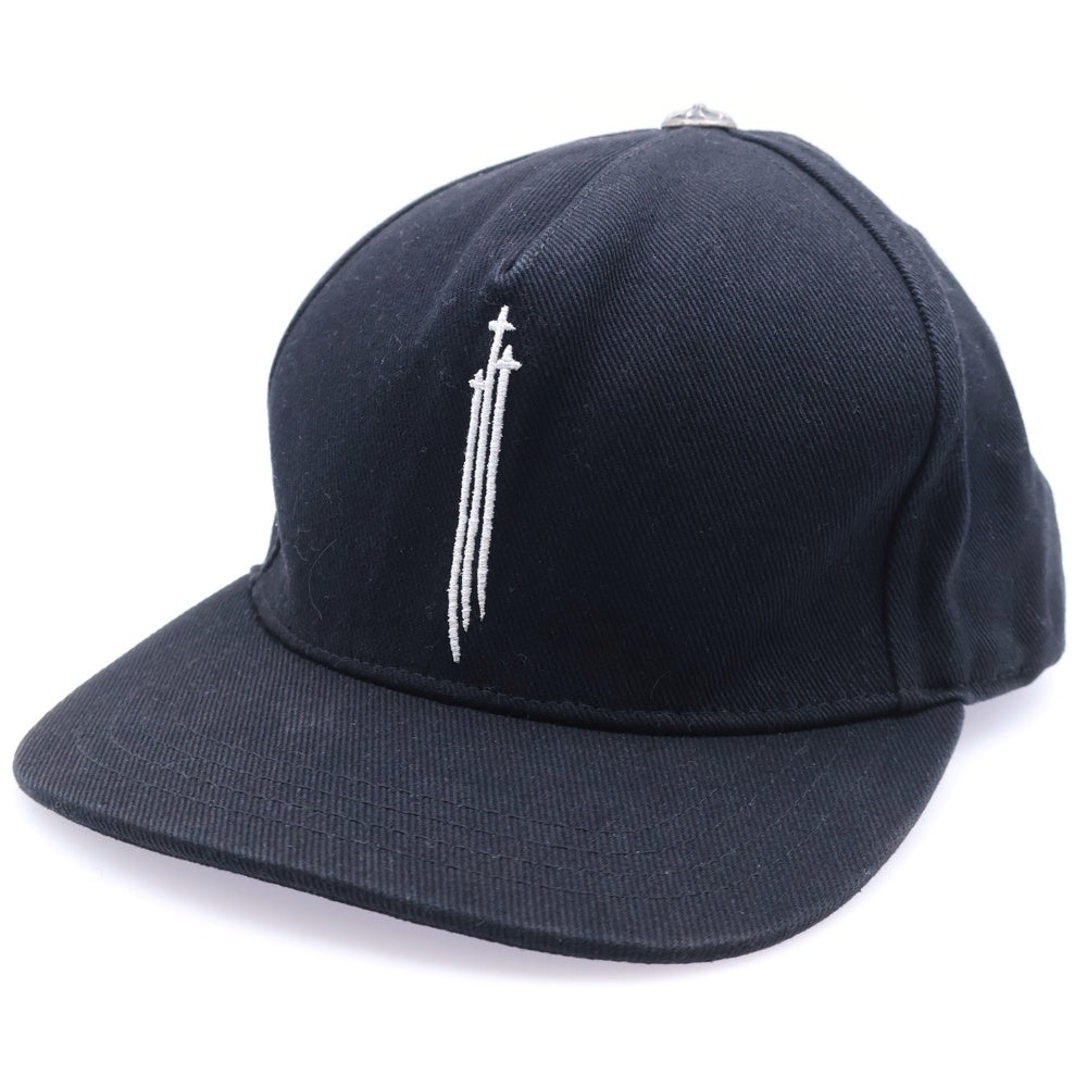 CHROME HEARTS(クロムハーツ) TRUCKER CAP デニムトラッカー RS3クロス刺繍キャップ帽子