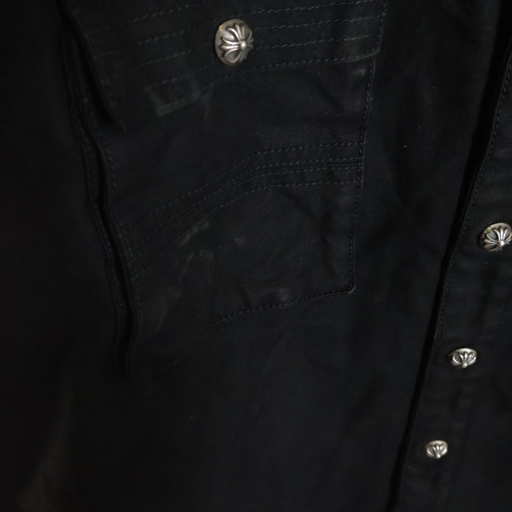 CHROME HEARTS(クロムハーツ) ARMY FBRC クロスボールボタンミリタリー長袖シャツ