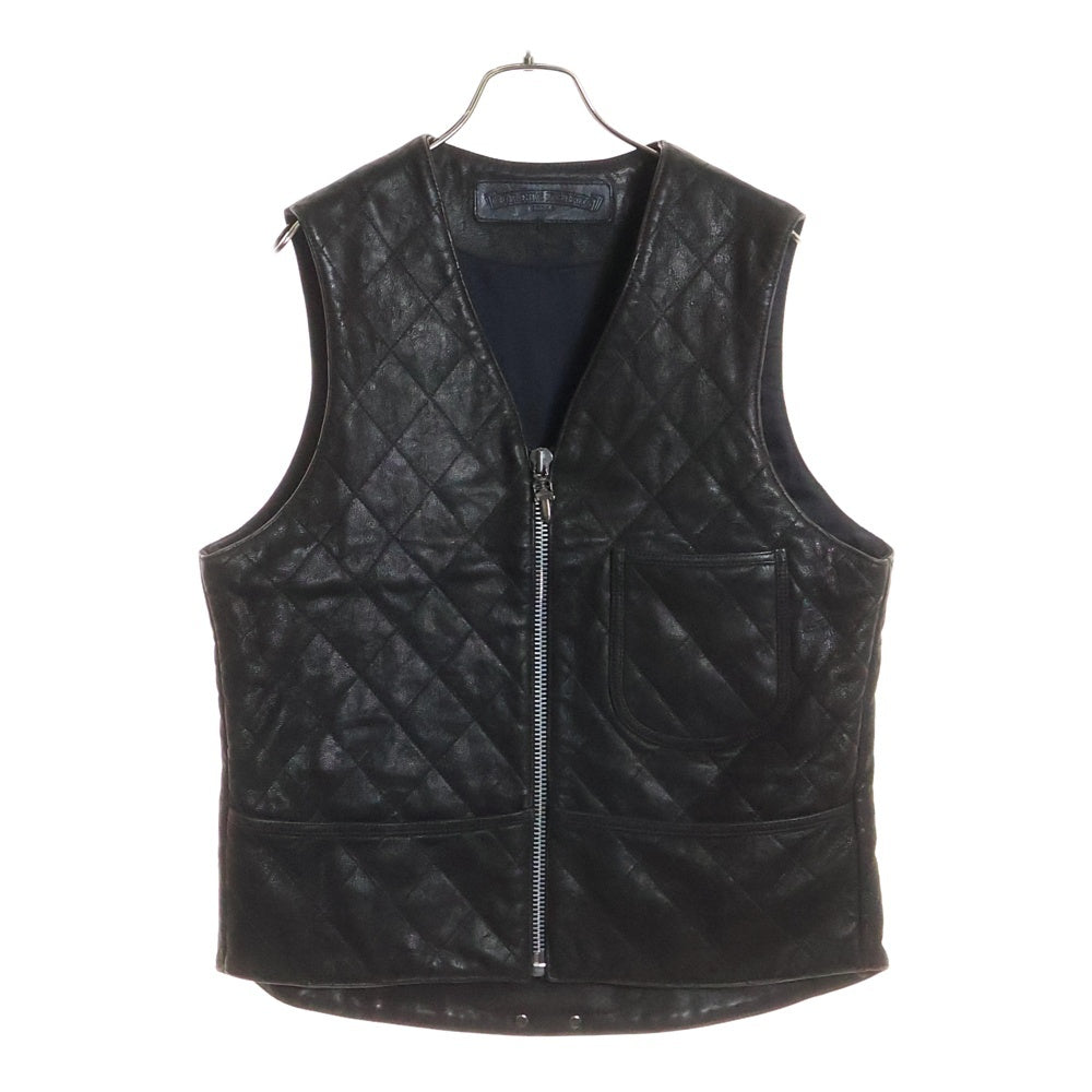 CHROME HEARTS(クロムハーツ) デストロイレザーキルティングダガー